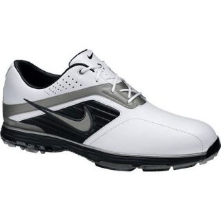 Nike Nike Mens Lunar Prevail White/ Black/ Grey Golf Shoes Black Size 9