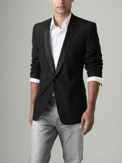 Shawl Lapel Tuxedo Blazer by Versace