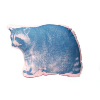 Fauna Mini Organic Cotton Raccoon Cushion SFMPRA Color Pink