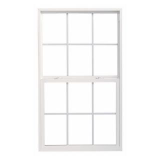 ThermaStar by Pella 10 Series Vinyl Double Pane Single Hung Window (Fits Rough Opening 36 in x 60 in; Actual 35.5 in x 59.5 in)