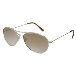 Urban Eyes Womens Ue464 Gold and brown Aviator Sunglasses