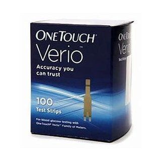 One Touch Verio IQ Gold Test Strips   100ct Health & Personal Care