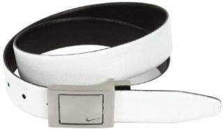 NIKE Golf 4 In 1 Belt with Swivel Buckle (Black/White, 32) Clothing