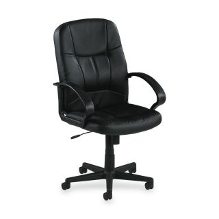 Lorell Chadwick Managerial Leather Mid back Chair