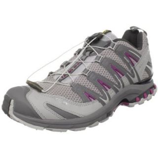 Salomon Women's XA Pro 3D Ultra Trail Running Shoe, Aluminum/Detroit/Purple Iris, 9.5 M US Trail Runners Shoes