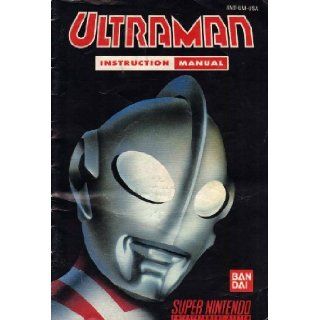 Ultraman SNES Instruction Booklet (Super Nintendo Manual Only) (Super Nintendo Manual) Nintendo Books