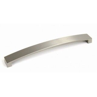 Contemporary 9 1/4 inch Flat Arch Stainless Steel Finish Cabinet Bar Pull Handle (case Of 10)