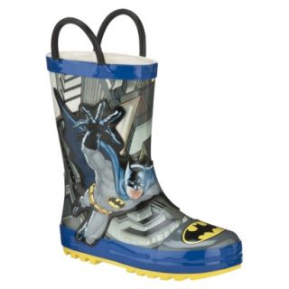 Toddler Batman Rain Boots   Blue