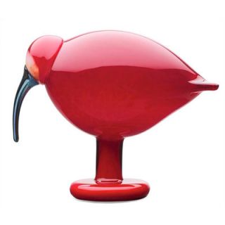 iittala Birds by Toikka Ibis Figurine BR005654 Color Red