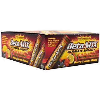 Beta NOX Pre Workout Mix, Berry Lemonade, 12 Pack, BetaNOX, From IDS Health & Personal Care