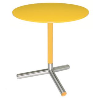 Blu Dot Sprout End Table SP1 SDTB20 Top and Stem Yellow