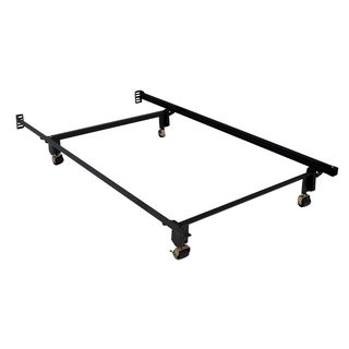 Serta Serta Stabl base Ultimate Bed Frame Twin With Wheels Brown Size Twin