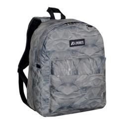 Everest Pattern Printed Backpack (set Of 2) Grey Rock
