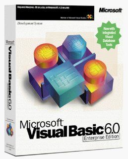 Microsoft Visual Basic 6.0 Enterprise Edition Development System Software