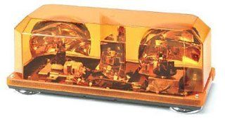Wolo Model  3500M A Priority 1 Magnetic Mount Halogen Mini Bar Warning Light   Amber Automotive