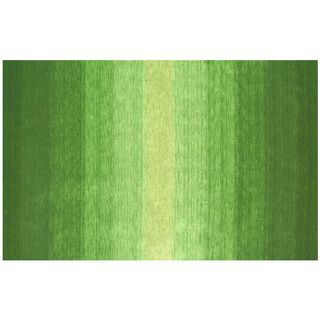 Majestic Green 2.3 X 8 Wool Rug