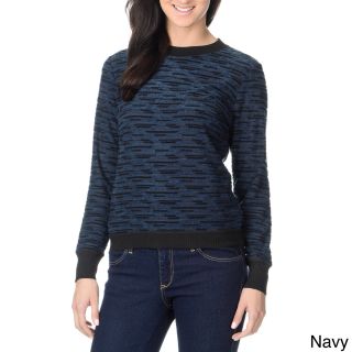 Yal New York Womens Novelty Texture Sweater
