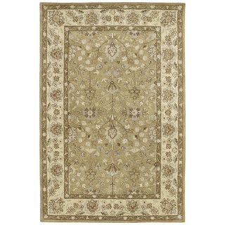 Anabelle Hand tufted Camel color Wool Rug (2 X 3)