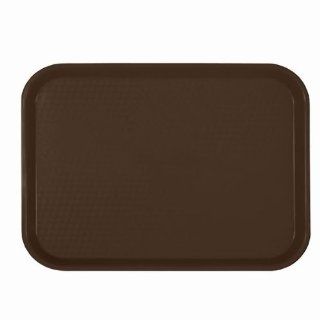 Fast Food Tray Brown Restaurant Quality 12" x 16 1/4" *NSF* Kitchen & Dining