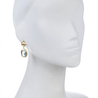 Daniela Swaebe Fashion Jewelry "Mosaic" Colored Stone Drop Earrings