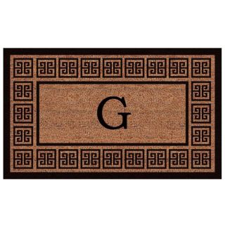 The Grecian Extra thick Monogrammed Doormat (16 X 26)