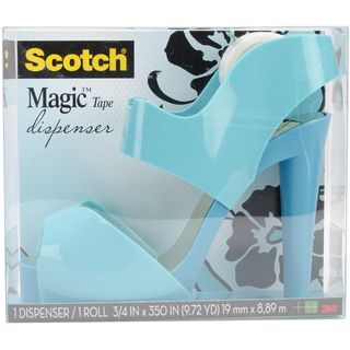 Scotch Dispenser With Magic Tape turquoise Sandal