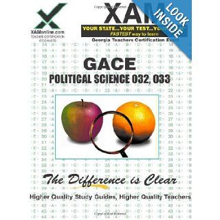 GACE Political Science 032, 033 Teacher Certification Test Prep Study Guide (9781581975499) Sharon Wynne Books