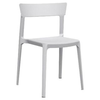 Calligaris Skin Chair CS/1391_P Finish Matte Optic White