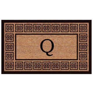 The Grecian Extra thick Monogrammed Doormat (16 X 26)