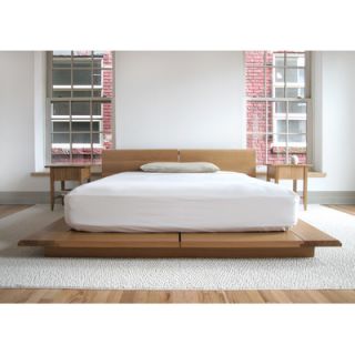 Semigood Design Rift Loft Platform Bed Rift LB with HB Size King, Finish Wh