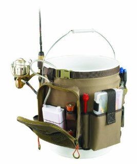Wild River by CLC WL3506 Tackle Tek Rigger Lighted Bucket Organizer with Plier Holder and Retractable Lanyard, 5 Gallon  Fishing Tackle Storage Bags  Sports & Outdoors