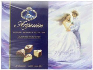 Uniconf Artpassion Chocolates, Almond Marzipan Selection, 5.28 Ounce  Chocolate Truffles  Grocery & Gourmet Food