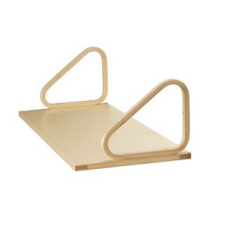 Artek 112A Wall Shelf 02100 Finish Natural Lacquered Birch