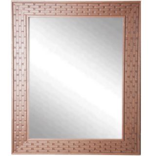 Usa Made Rayne Wheat Crate Wall Mirror