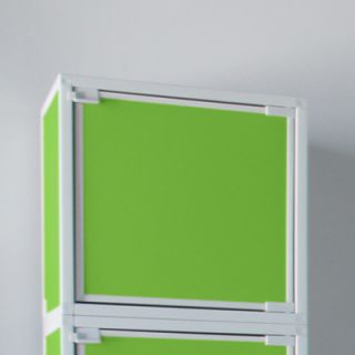 Way Basics Box Modular Storage Cube WB BOX Finish Green