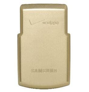 OEM Samsung Extended Battery Cover Door for Samsung Alias SCH U740 AACU740DGZBSTD, Gold Cell Phones & Accessories