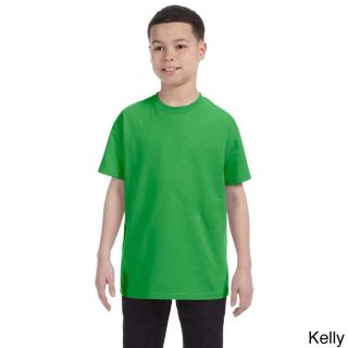 Fruit Of The Loom Fruit Of The Loom Youth 50/50 Blend Best T shirt Green Size L (14 16)