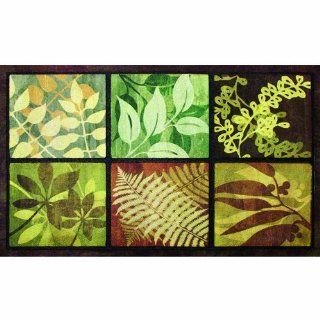 Apache Mills 60 730 1320 Leaves Doormat, 18 Inch by 30 Inch (Discontinued by Manufacturer)  Patio, Lawn & Garden