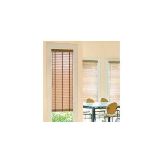 Levolor 2 inch Visions Faux Wood Blinds Stains   Window Treatment Horizontal Blinds