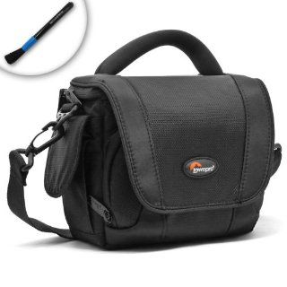 PLUSH Premium Carrying Case for Toshiba H30 / JCV GZ HM320 and Many Other Camcorders **Includes Cleaning Brush  Camera Cases  Camera & Photo