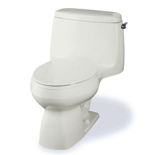Kohler Santa Rosa Comfort Height 1 piece 1.28 Gpf Compact Biscuit Elongated Toilet