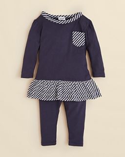 Splendid Infant Girls' Stripe Trim Tunic & Legging Set   Sizes 3 24 Months's