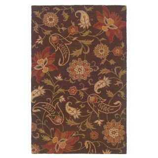 Lnr Home Dazzle Brown Rectangle Area Rug (5 X 79)