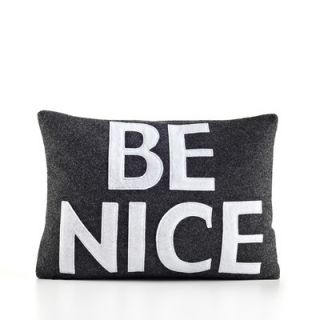 Alexandra Ferguson Be Nice Decorative Pillow BENICE 104 XX Color Cream / T