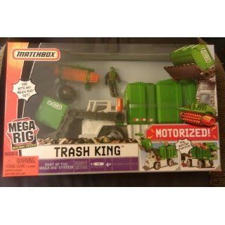 Matchbox Mega Rig Trash King Building System Toys & Games