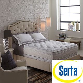 Serta Perfect Sleeper Bristol Way Supreme Gel Euro Top Split Queen size Mattress And Foundation Set