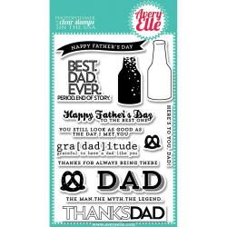Avery Elle Clear Stamp Set 4 X6   The Man