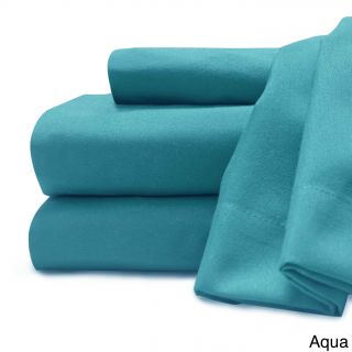 Baltic Linen Soft   Cozy Easy Care Sheet Set Blue Size Full