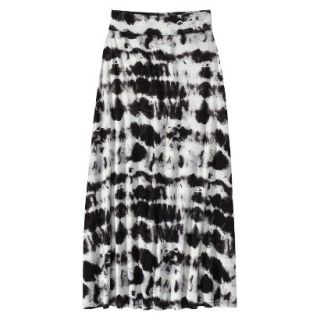 Mossimo Supply Co. Juniors Foldover Maxi Skirt   Tie Dye XS(1)