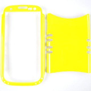 Cell Armor I747 RSNAP A022 AY Rocker Series Snap On Case for Samsung Galaxy S3   Retail Packaging   Pearl Yellow Cell Phones & Accessories